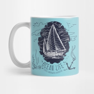 Ocean life shirt - underwater adventure Mug